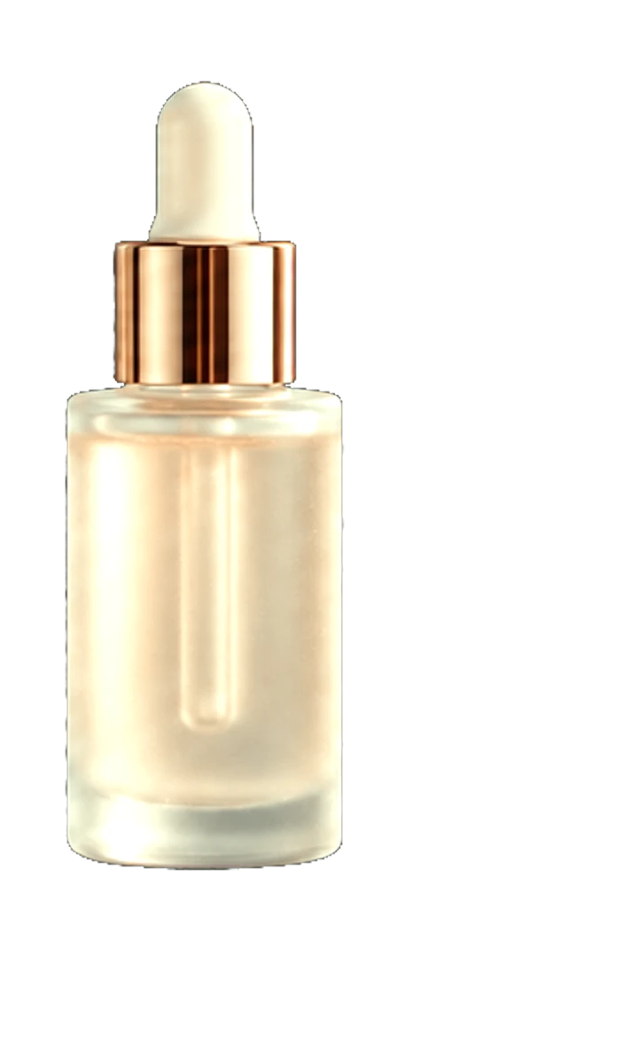 Botol serum SÉRA 30 ml dengan pipet emas rose